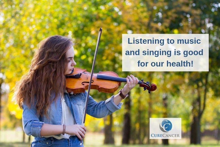 Listening to music and singing is good for our health!