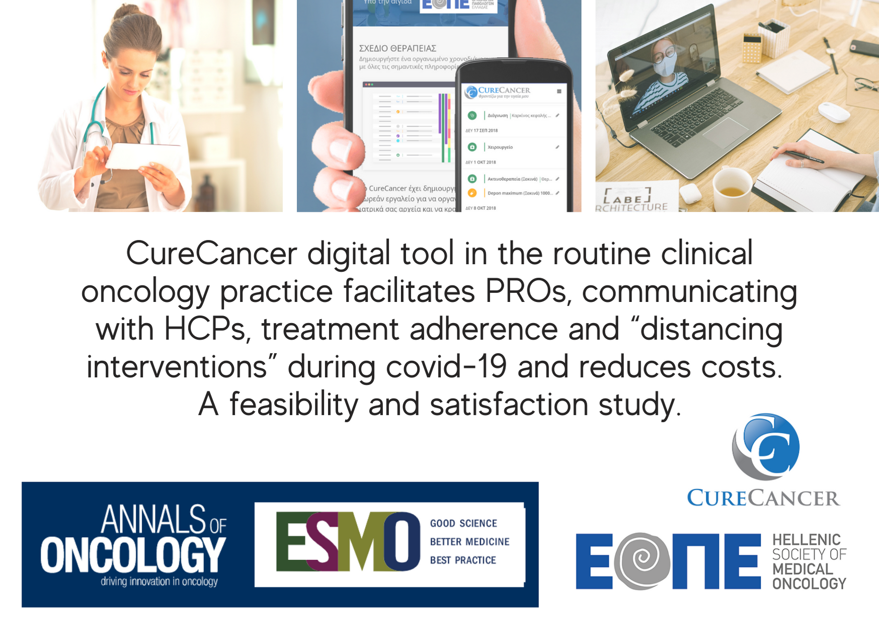 Annals of Oncology: Publication of CureCancer - mycancer.gr study abstract